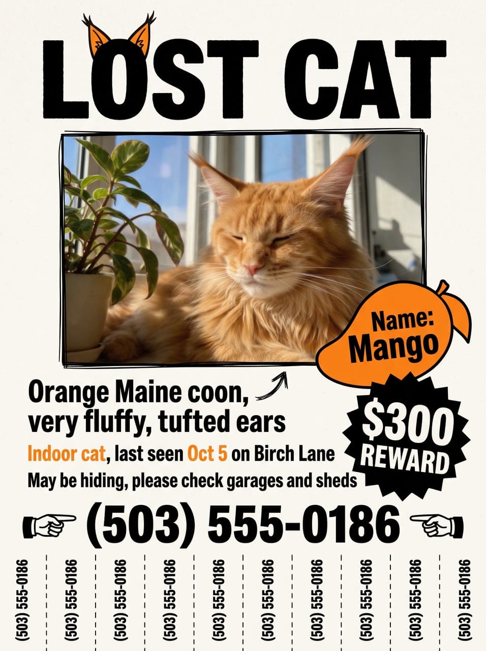 Lost cat, Surprise me, a real run on Leap