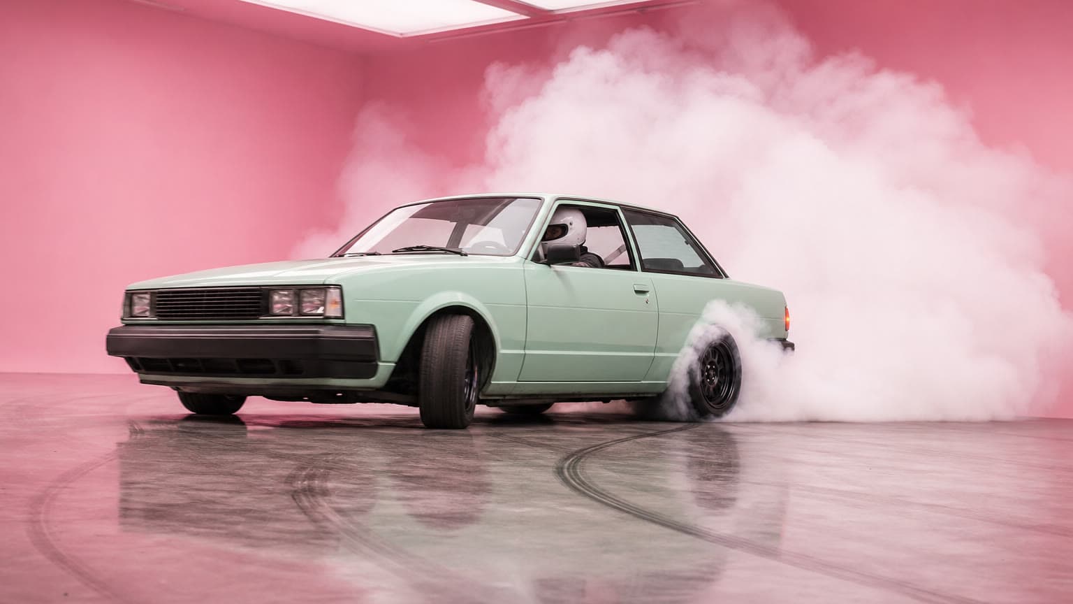 The first frame of Pastel drift