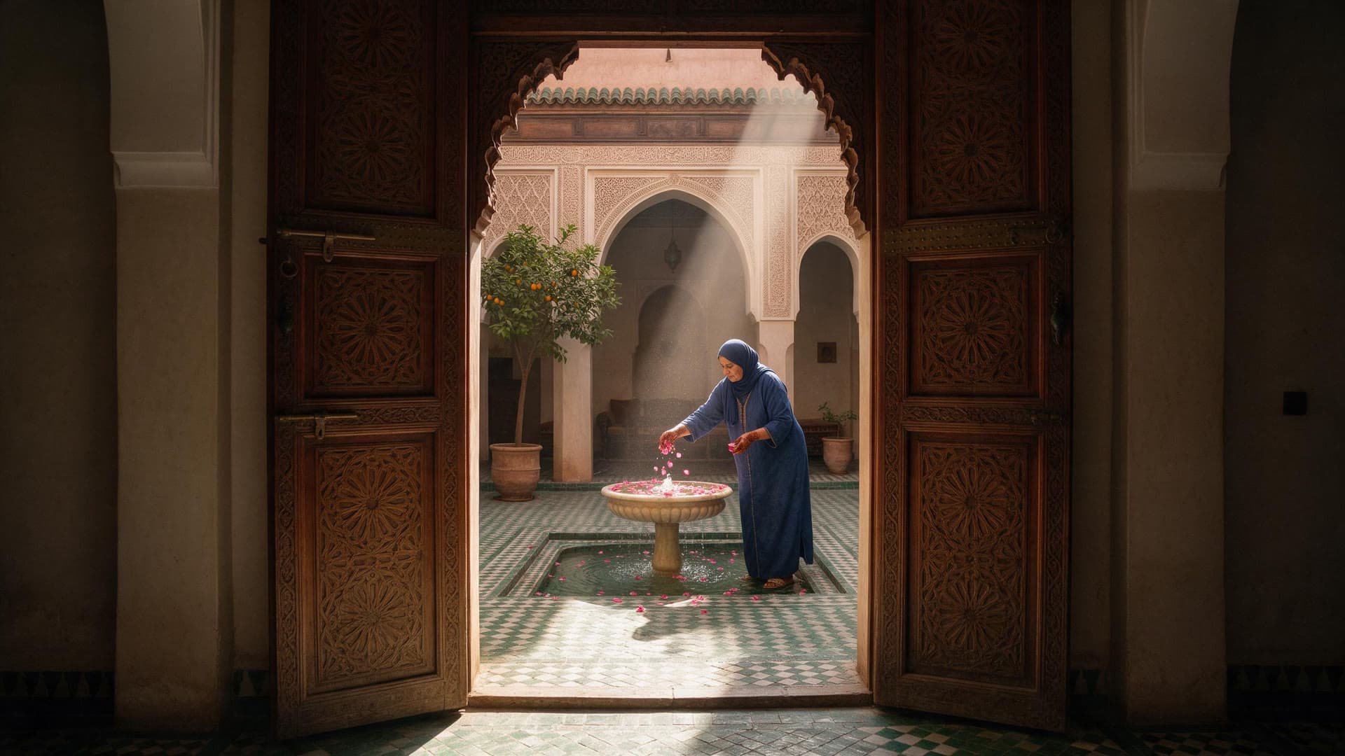 The first frame of Riad