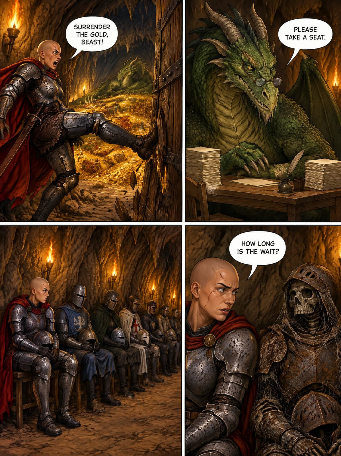 Fantasy: The Dragon's Waiting Room, made on Leap