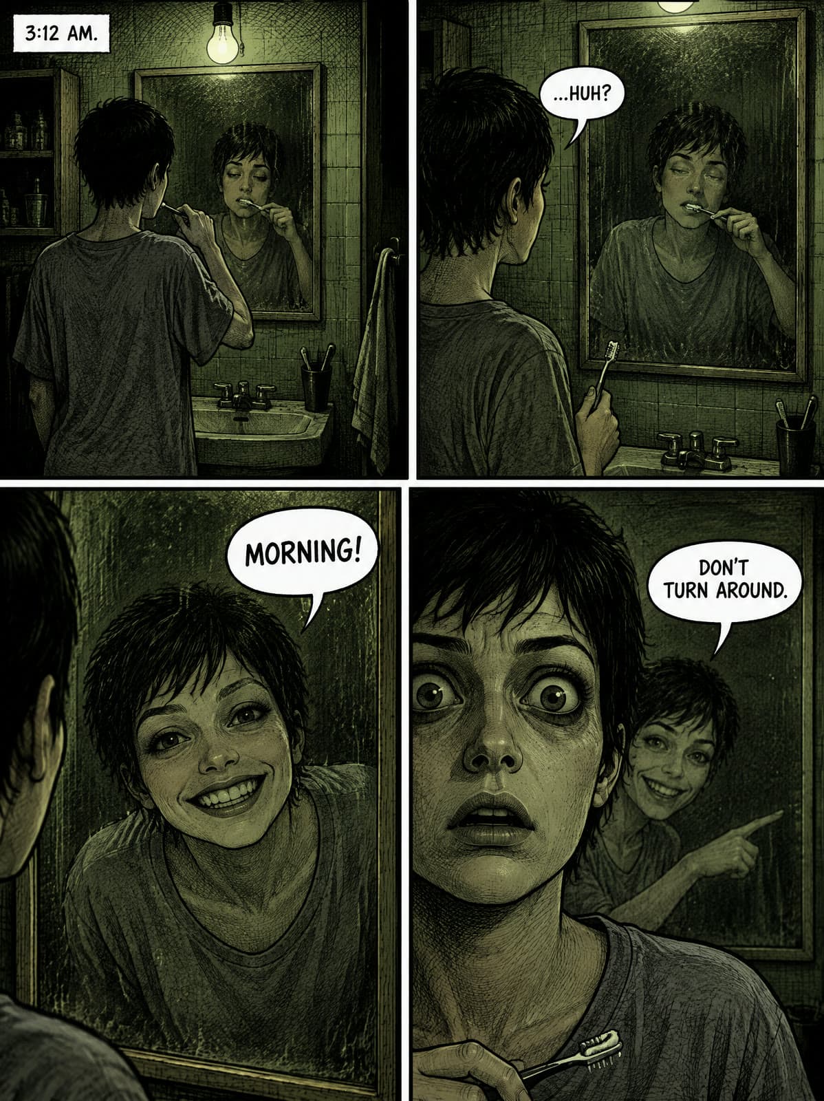 Horror: 3:12 AM, made on Leap