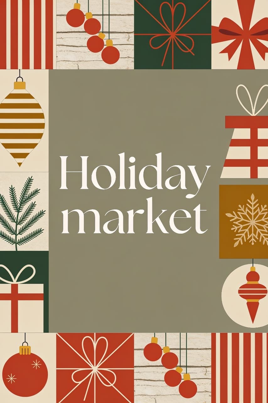 Holiday market, elegant, a real run on Leap