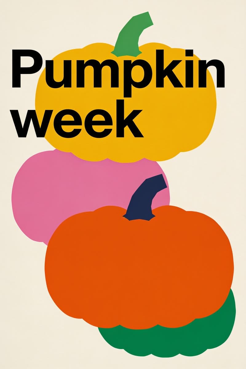 Pumpkin week, modern, a real run on Leap