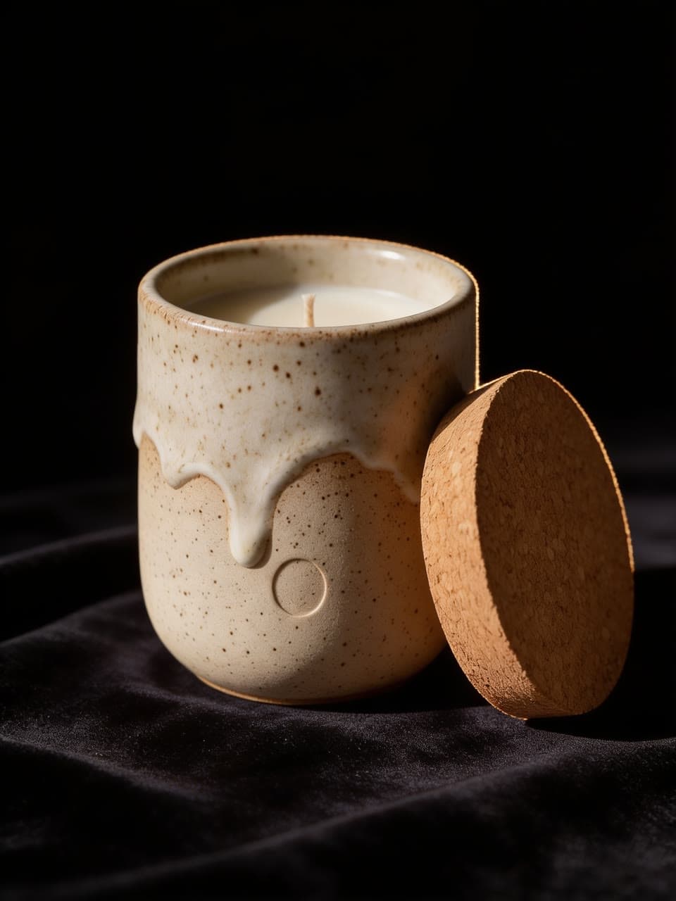 The stoneware candle in dark luxury, a real run on Leap