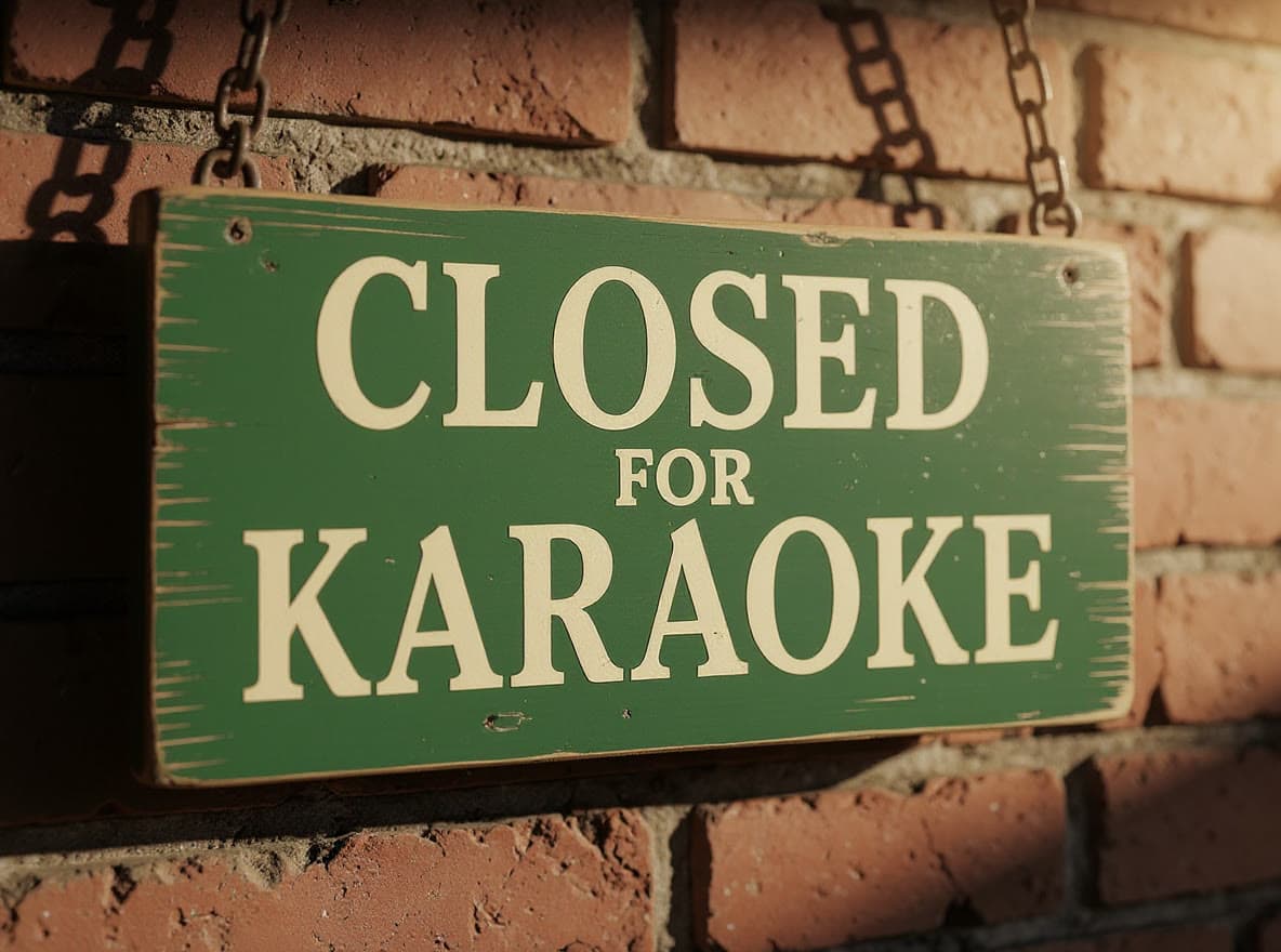 OPEN, repainted as Closed for Karaoke, a real run on Leap