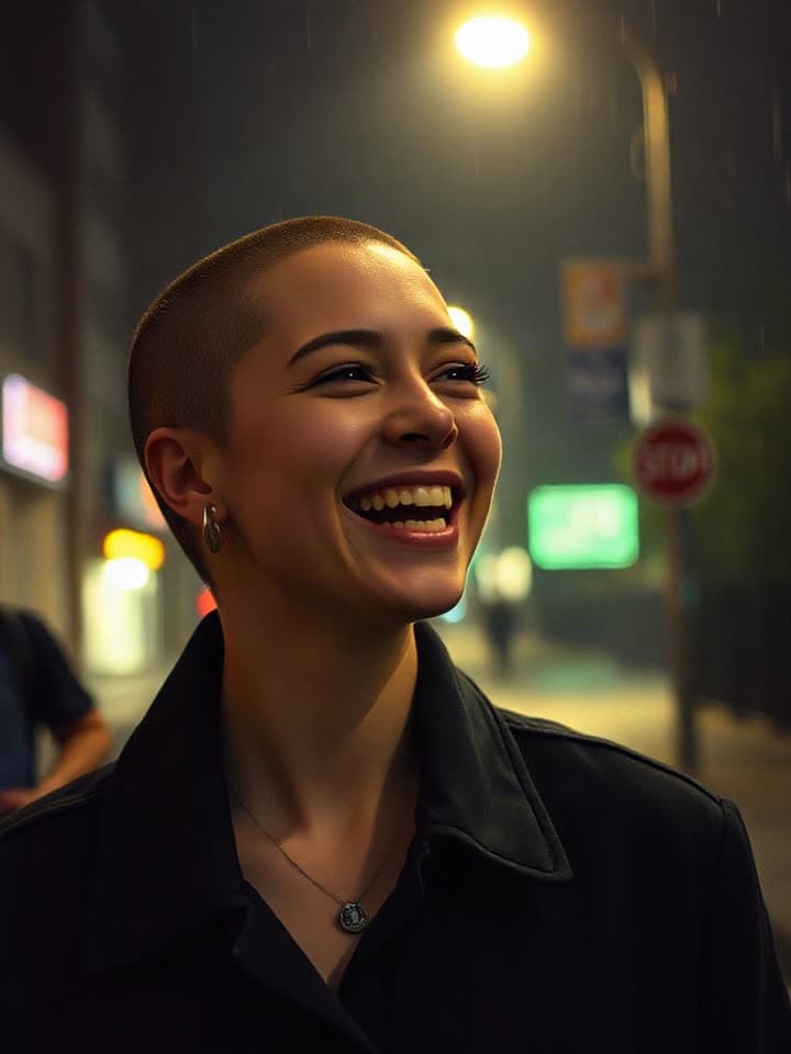 A laugh under a streetlight in the rain, a real run on Leap
