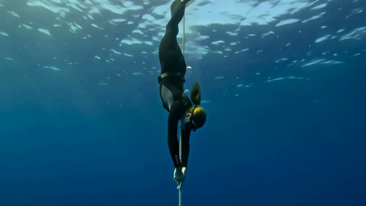 Down the line into open-ocean blue, made on Leap