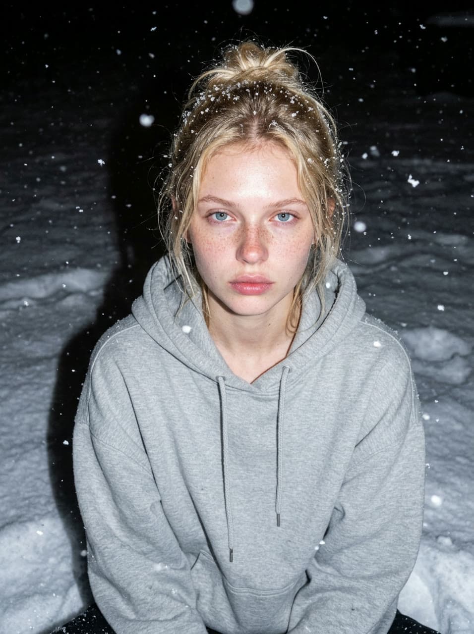 From her bed to a blizzard, a real run on Leap