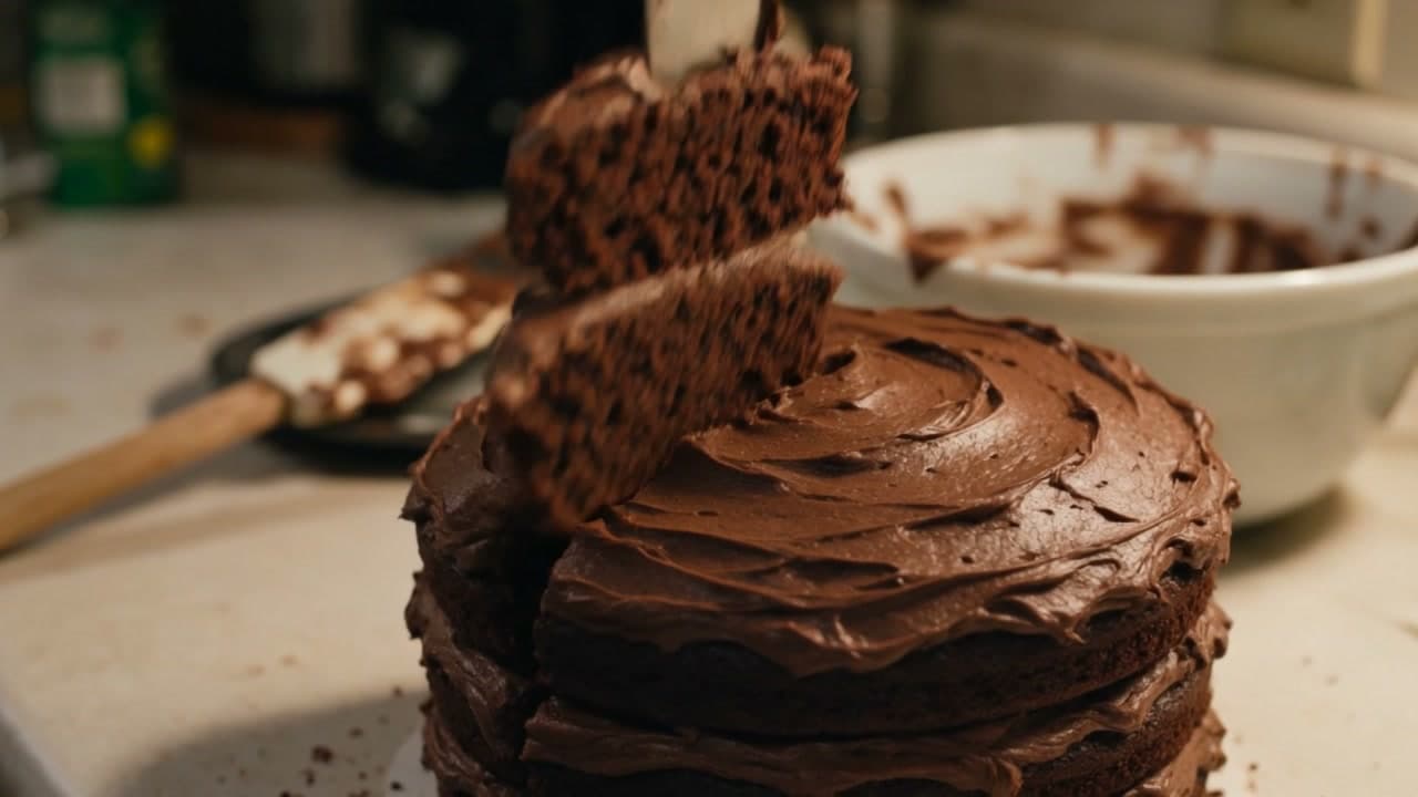 The first slice, a real run on Leap