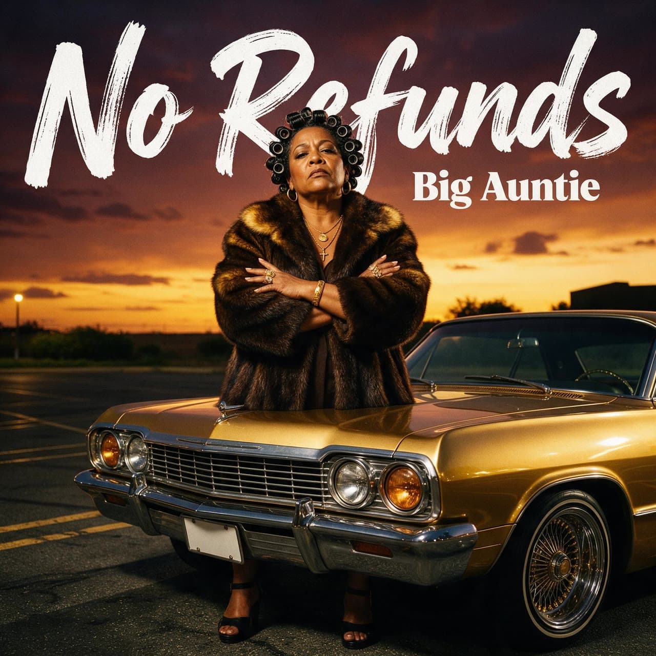 No Refunds by Big Auntie, hip-hop, a real run on Leap