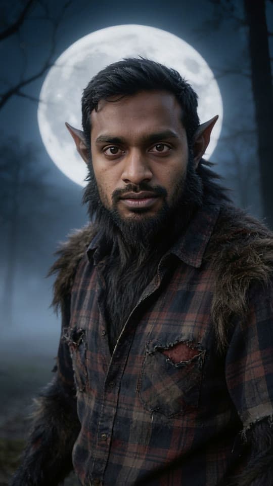 The werewolf, pushing in, a real run on Leap