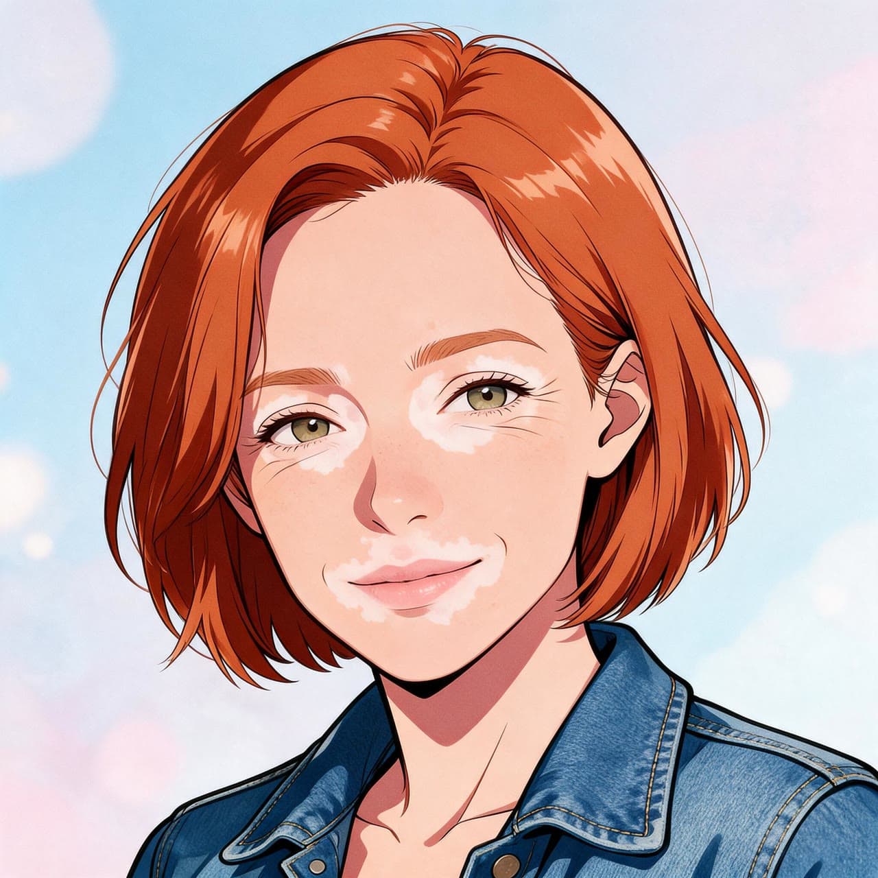 Dana, anime, from a set of four, a real run on Leap
