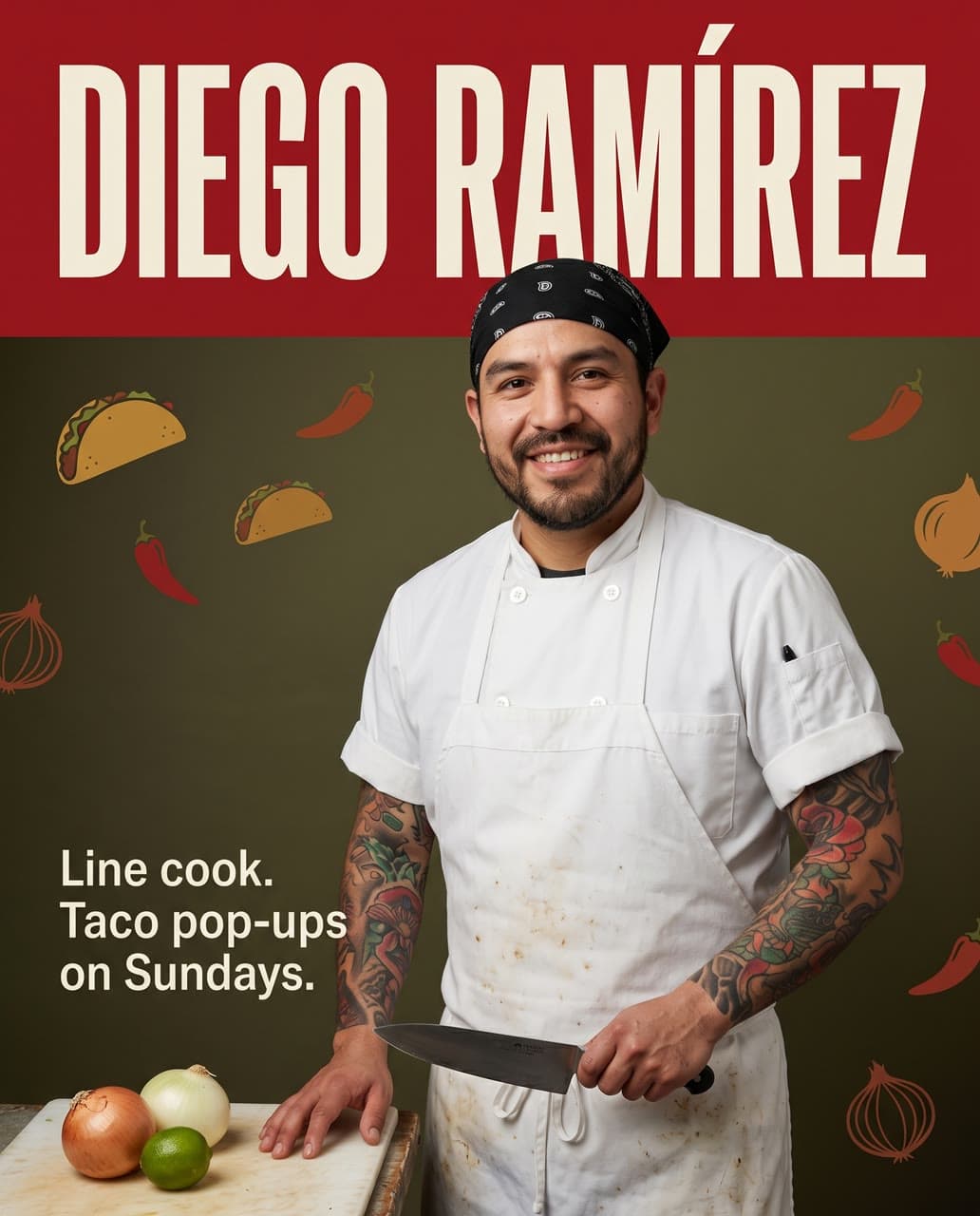 Diego Ramírez, as a cover star, a real run on Leap