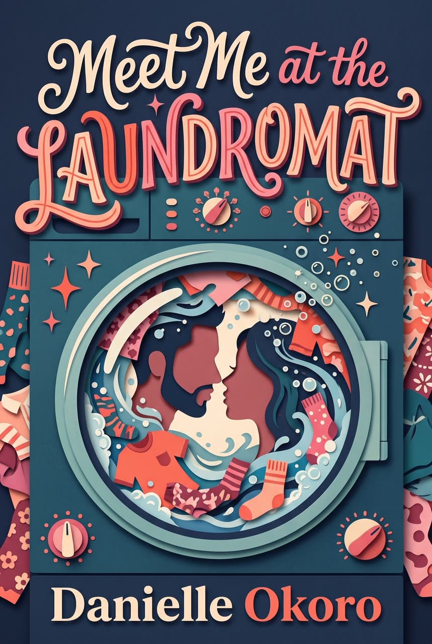 The photo meet me at the laundromat, romance started from