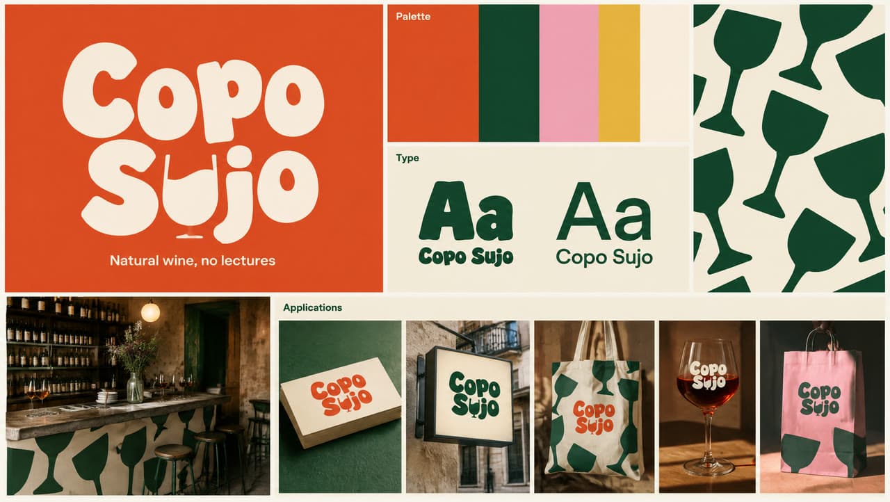 Copo Sujo, playful bold, a real run on Leap