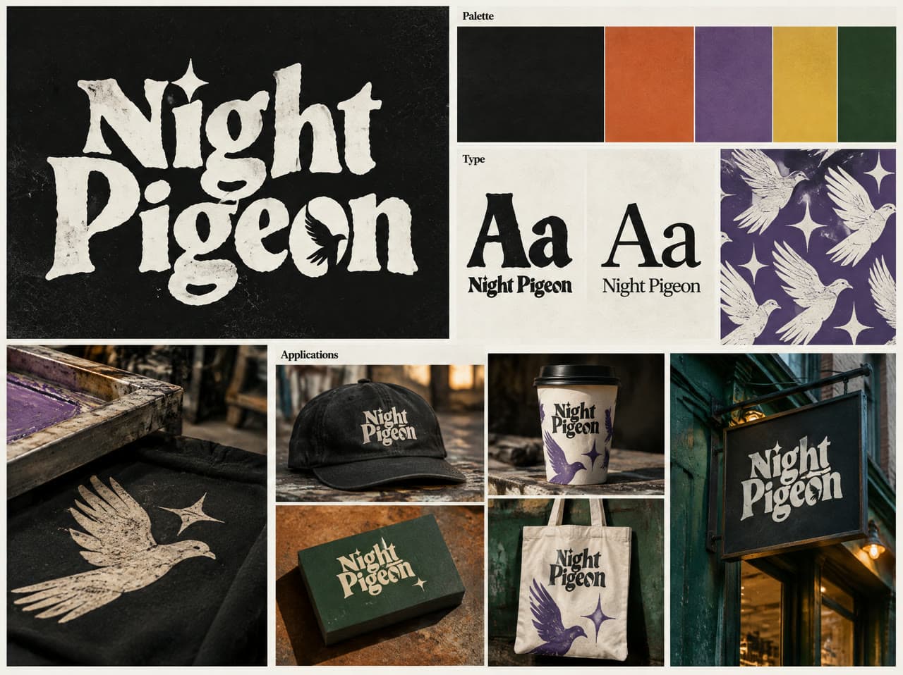 Night Pigeon, maximal eclectic, a real run on Leap