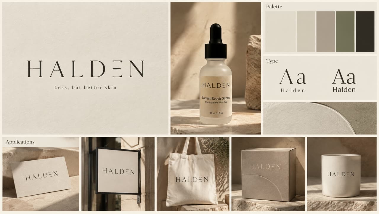Halden, quiet luxury with the serum, a real run on Leap