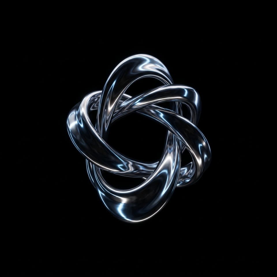 The photo a chrome knot, pulse at 1080p started from