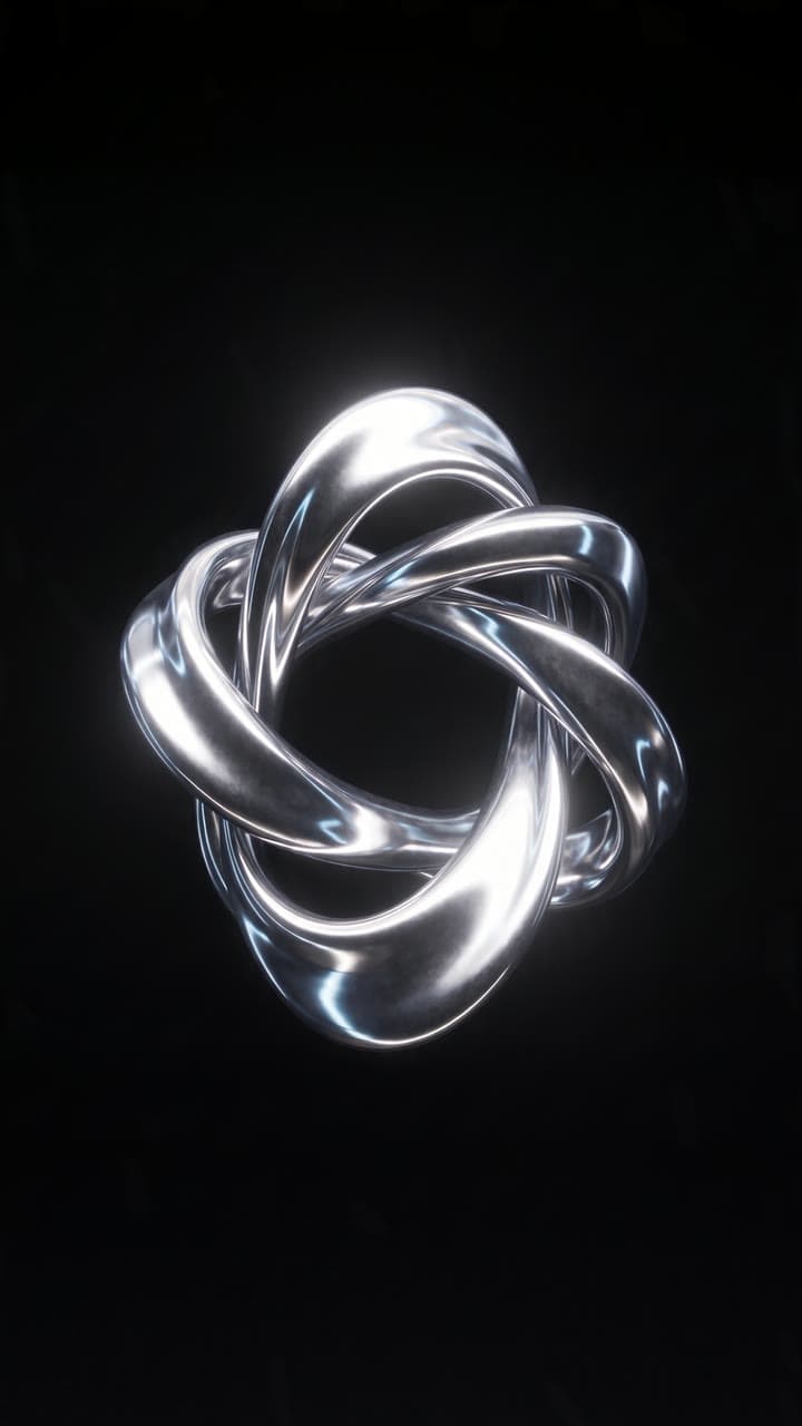 A chrome knot, Pulse at 1080p, a real run on Leap