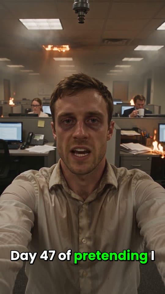 Karaoke on a selfie rant from a burning office, a real run on Leap