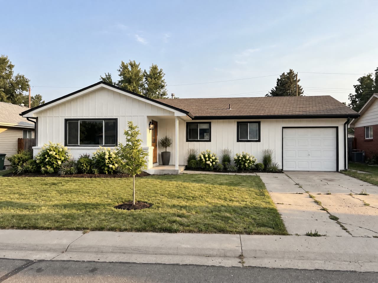 A 1970s ranch as a modern farmhouse, a real run on Leap