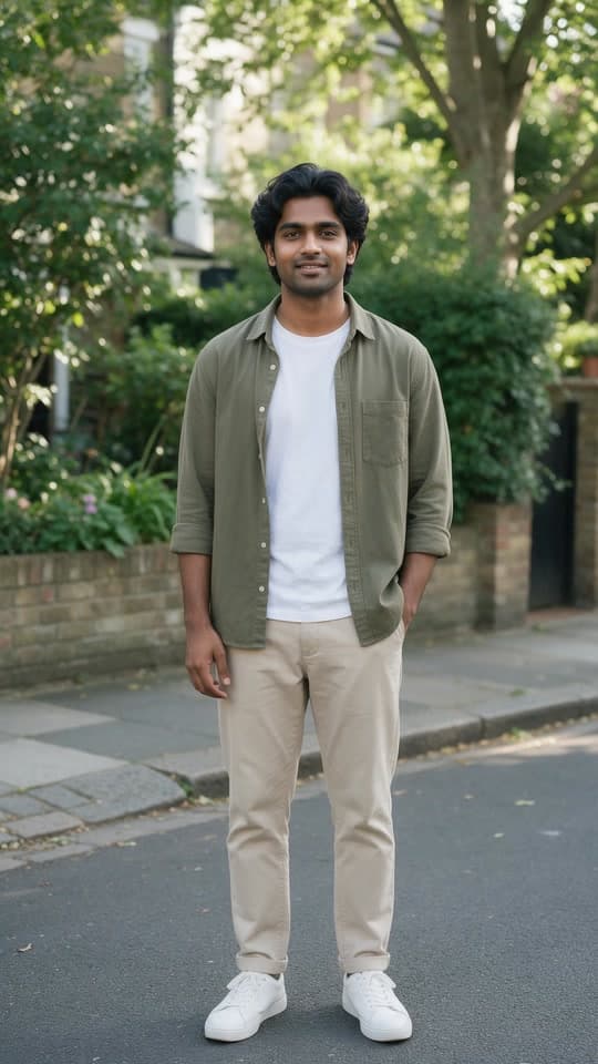 The photo beamed up, one shoe short started from
