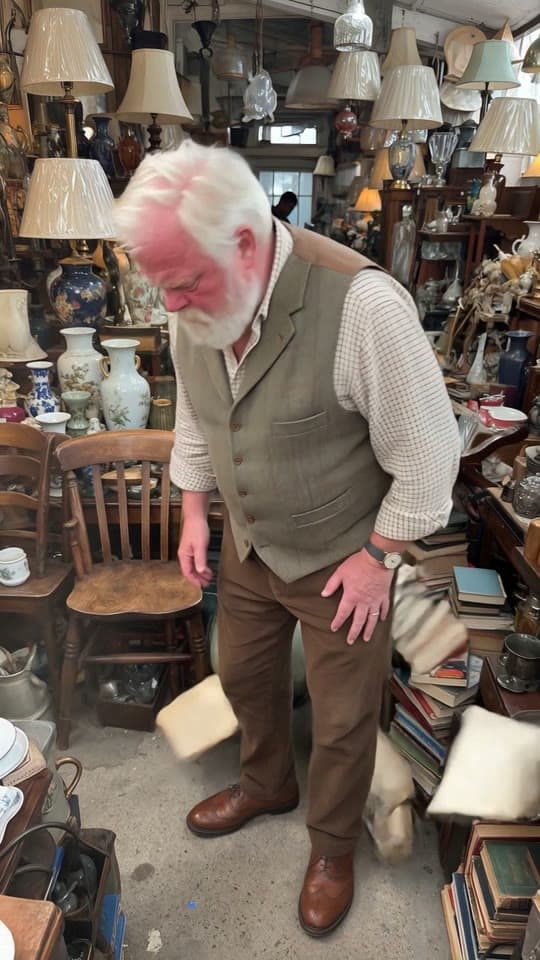 One sneeze clears the antique shop, a real run on Leap