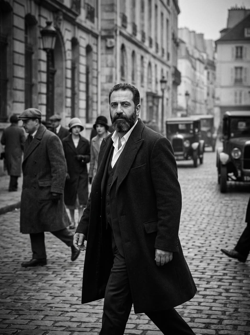 1920s Paris, on silver film, a real run on Leap