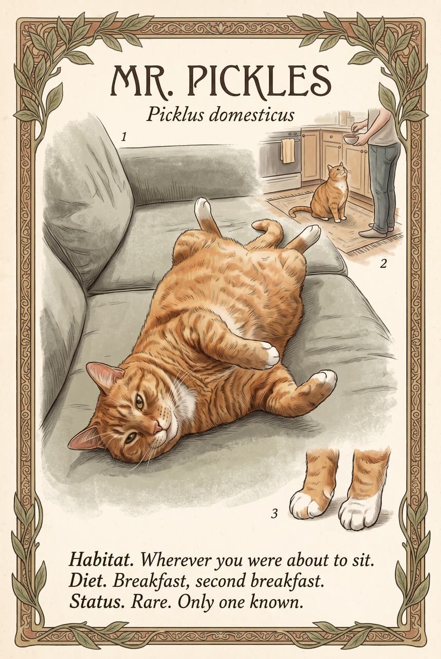 Mr. Pickles, an Art Nouveau plate, a real run on Leap