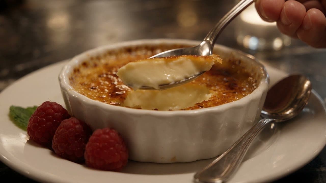 A crème brûlée, the crack, a real run on Leap