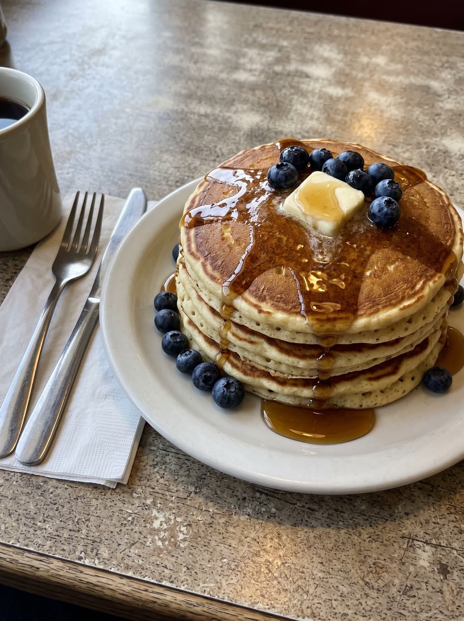 The photo pancakes, surprise me started from