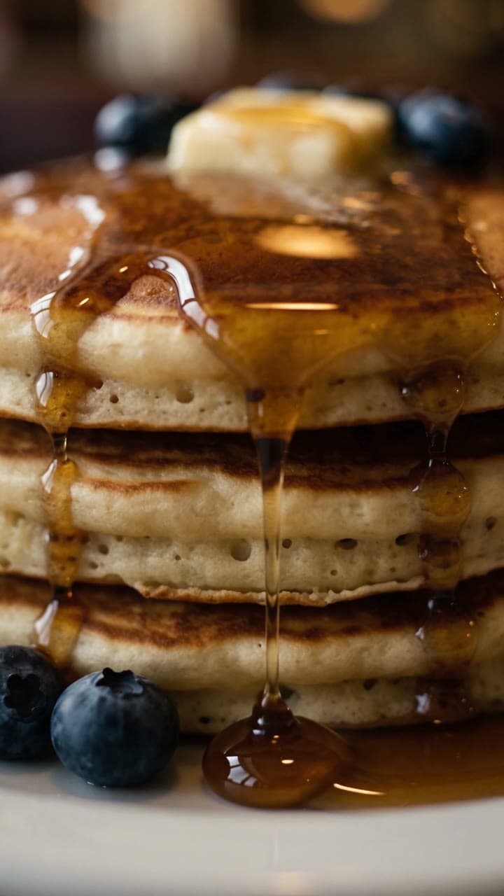 Pancakes, Surprise me, a real run on Leap