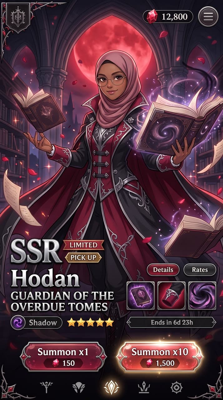 Hodan, Guardian of the Overdue Tomes, a real run on Leap