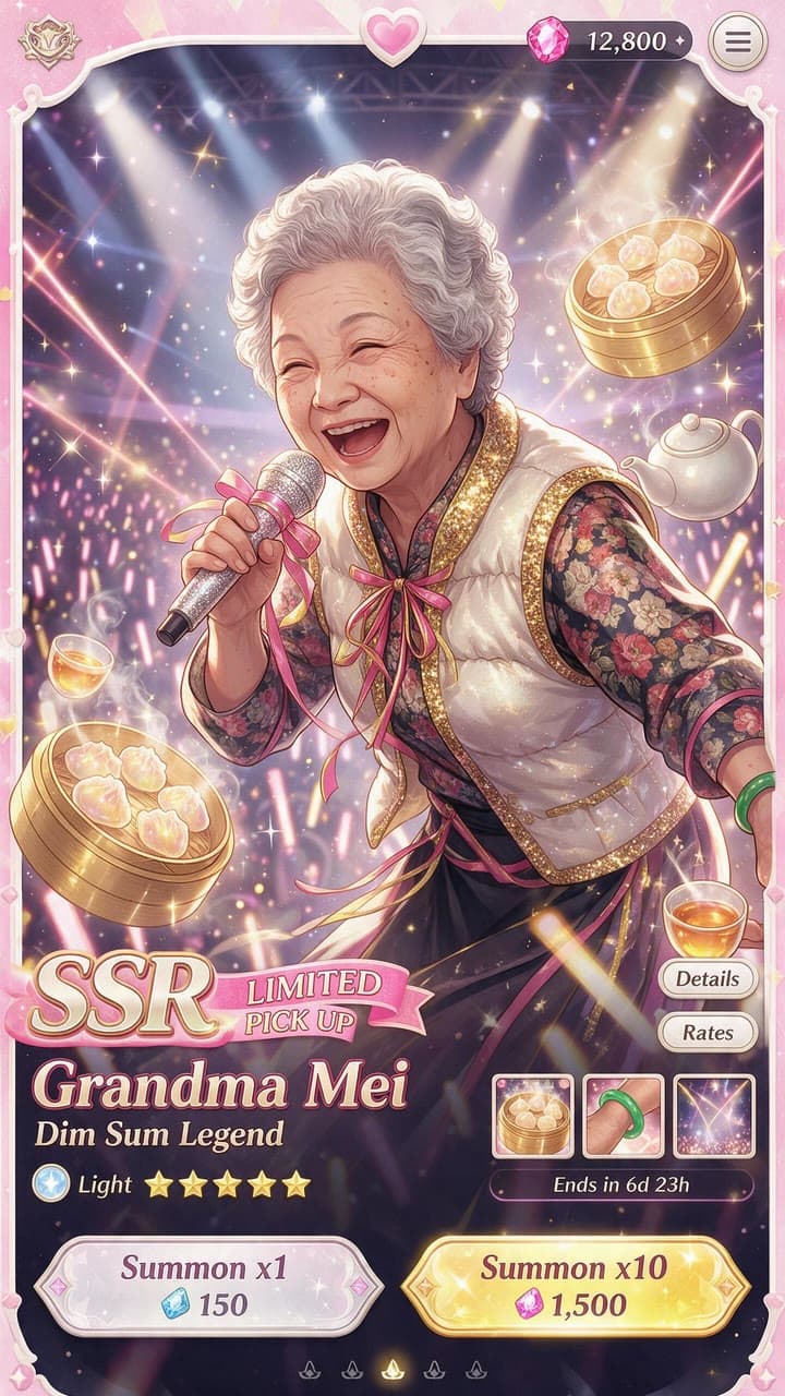 Grandma Mei, Dim Sum Legend, a real run on Leap