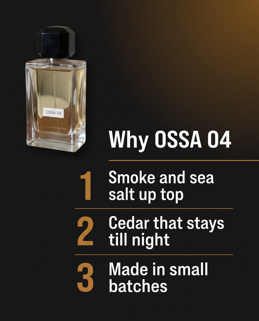 Three reasons for OSSA 04, a real run on Leap