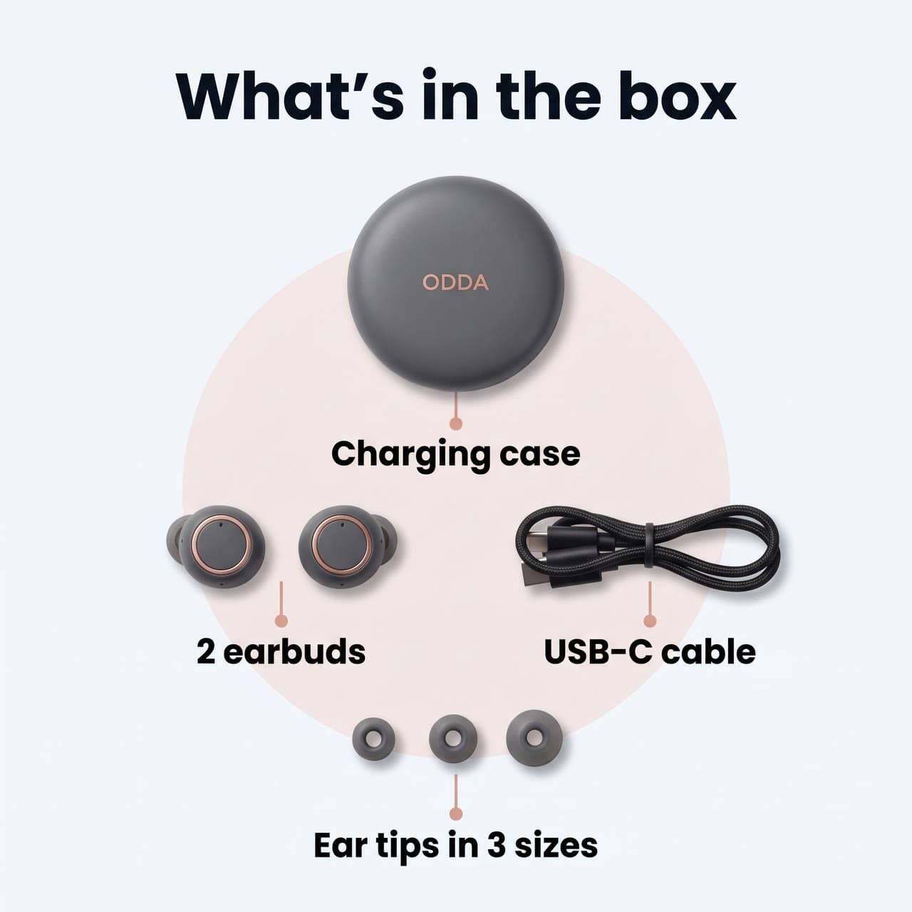 What's in the box: earbuds, a real run on Leap