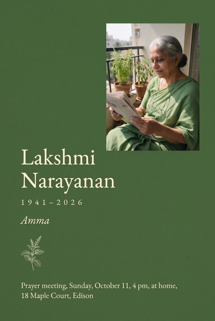 Lakshmi Narayanan, Surprise me in leaf green, a real run on Leap