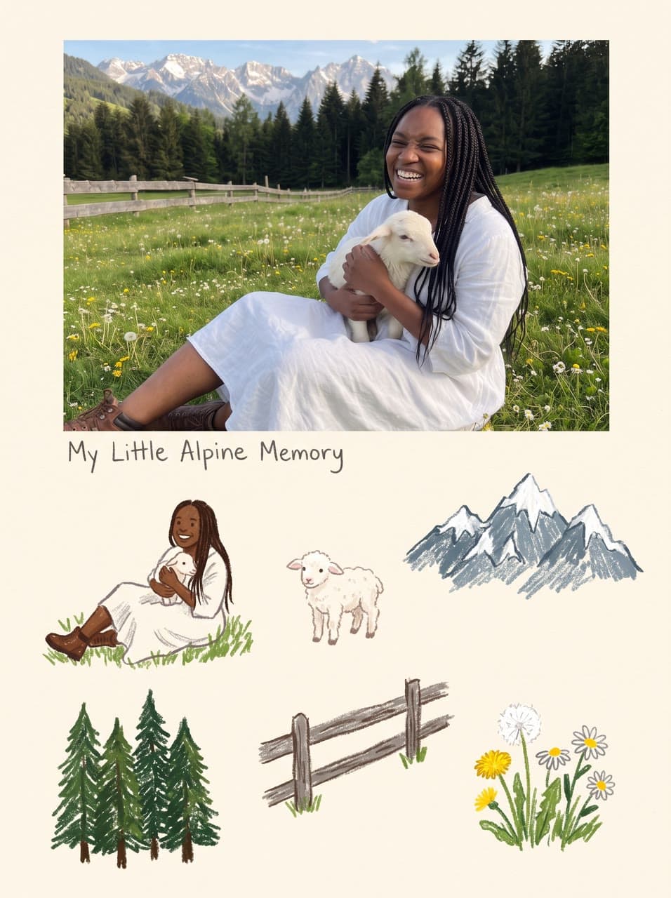 My Little Alpine Memory, a real run on Leap