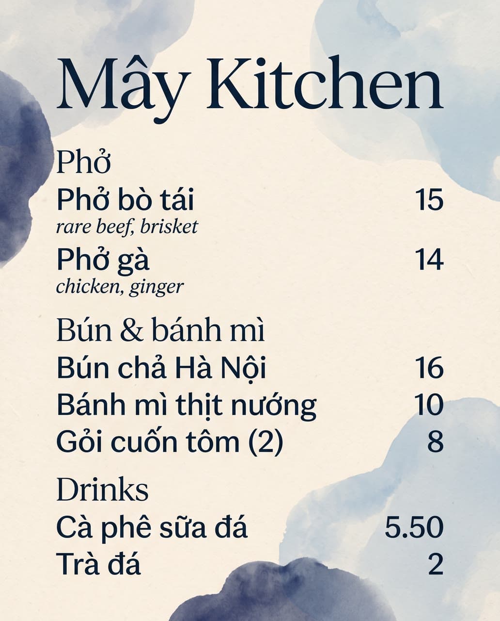 Mây Kitchen, Surprise me, a real run on Leap