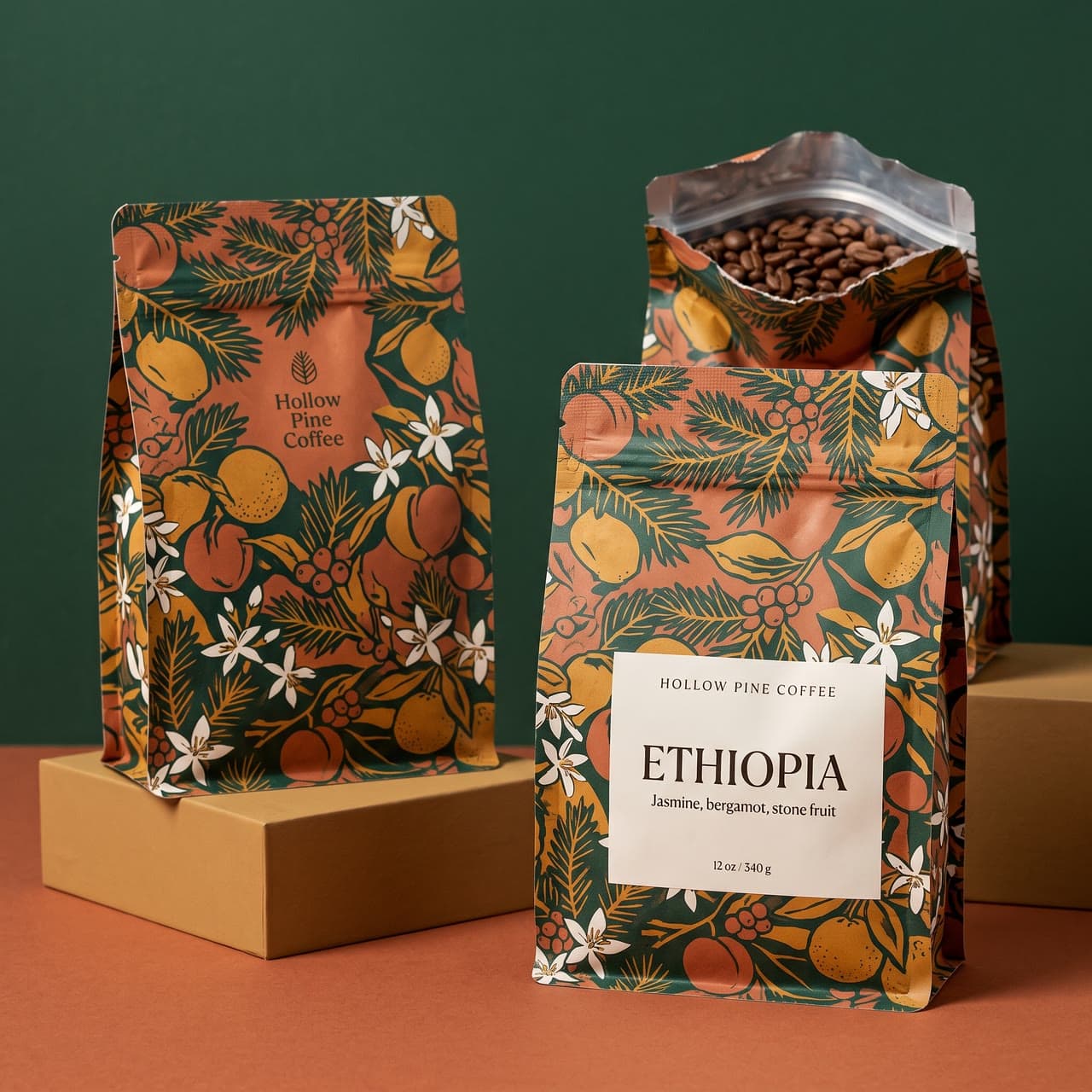 Hollow Pine Coffee, a maximal set, a real run on Leap