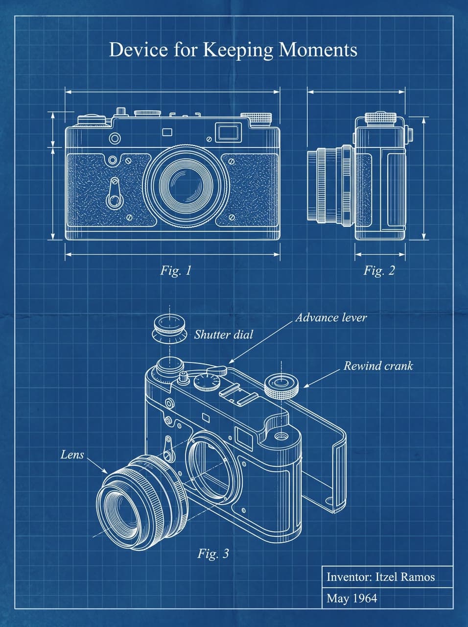 Device for Keeping Moments, a blueprint, a real run on Leap