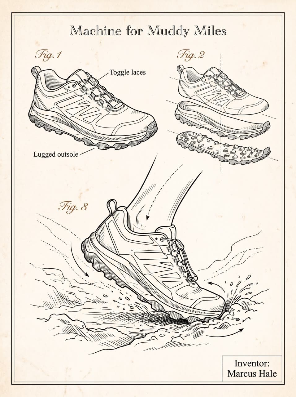 Machine for Muddy Miles, a real run on Leap