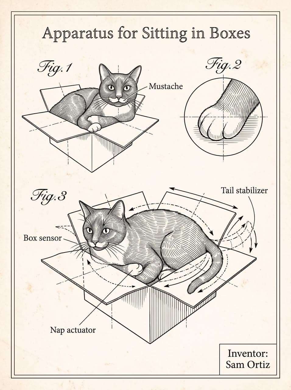 Apparatus for Sitting in Boxes, a real run on Leap