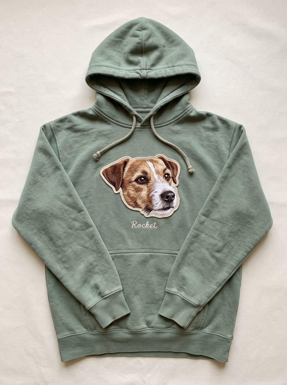 Rocket's embroidered hoodie, a real run on Leap