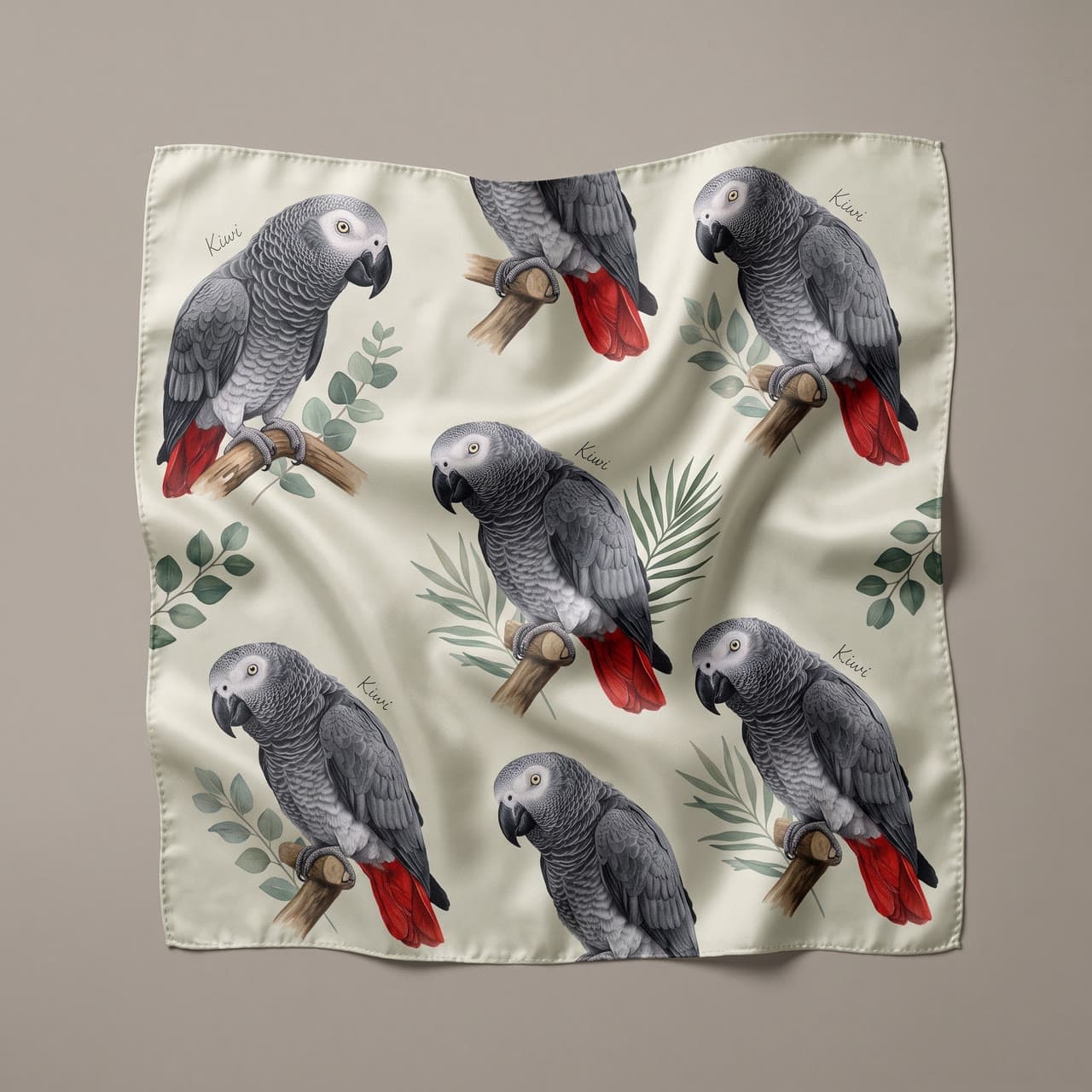 Kiwi's silk scarf, a real run on Leap