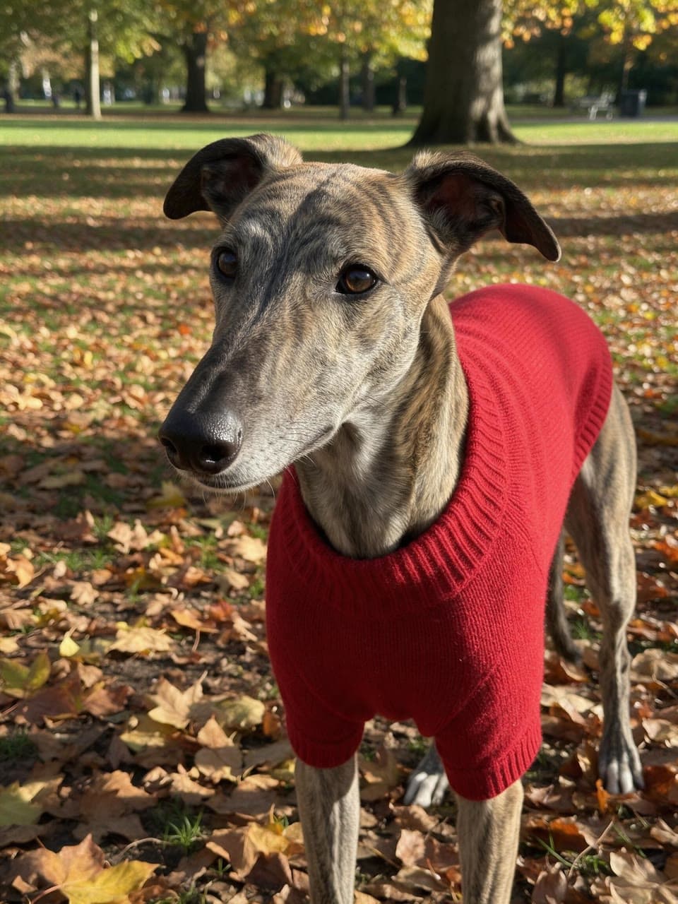 The photo the greyhound, renaissance noble started from
