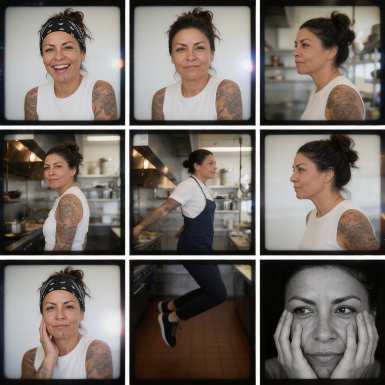 The tattooed chef, studio outtakes, a real run on Leap