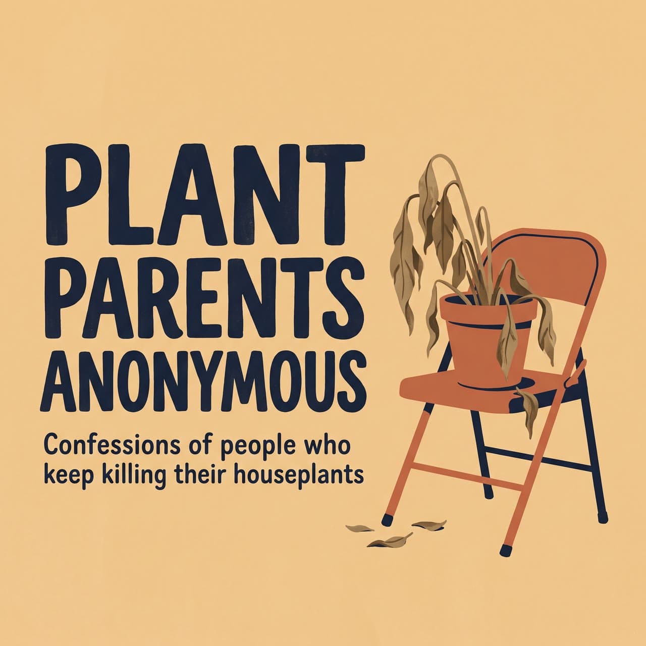 Plant Parents Anonymous, illustrated, a real run on Leap