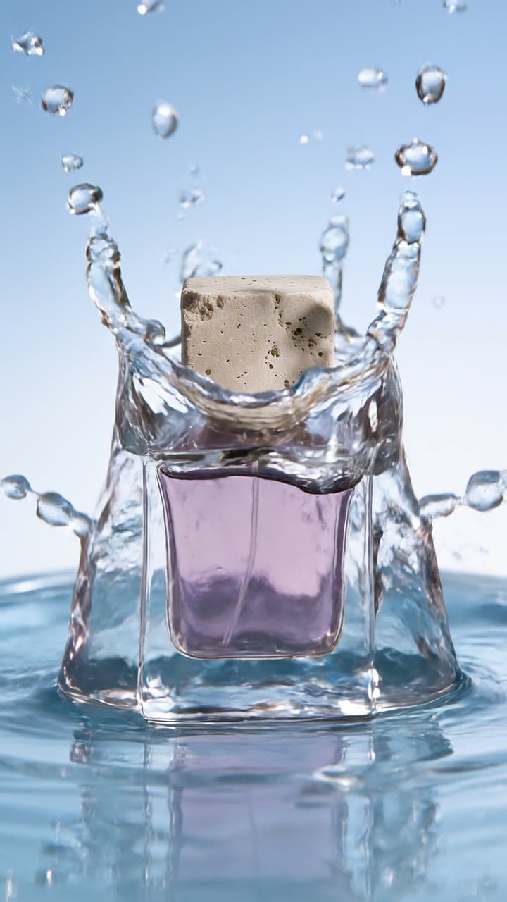 Perfume in a splash, deep voice, a real run on Leap
