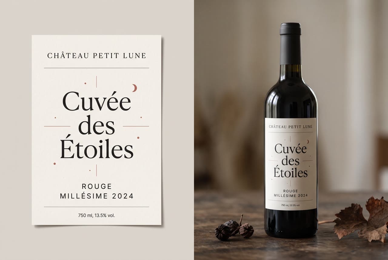 Cuvée des Étoiles, a wine label, a real run on Leap